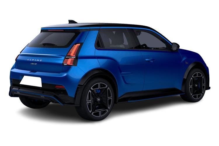 alpine a290 hatchback 130kw gt+ 52kwh 5dr auto back view