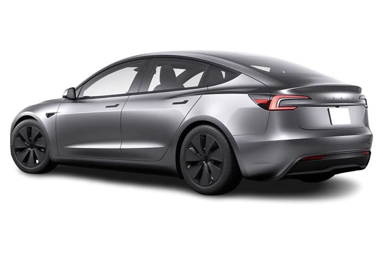 tesla model 3 saloon long range rwd 85kwh 4dr auto back view