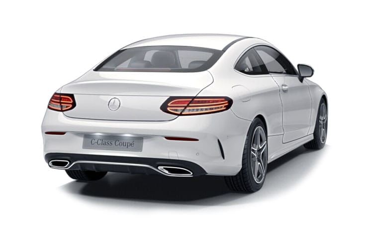 mercedes-benz c class coupe c63 s final edition 2dr mct back view