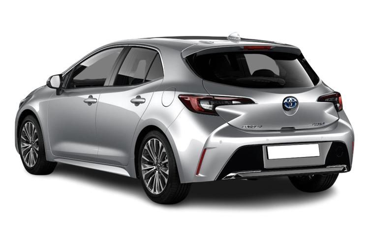 toyota corolla hatchback 1.8 hybrid icon 5dr cvt back view