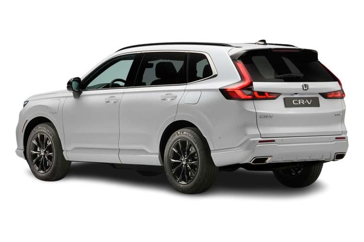 honda cr-v 2.0 ehev elegance sensing 5dr ecvt back view
