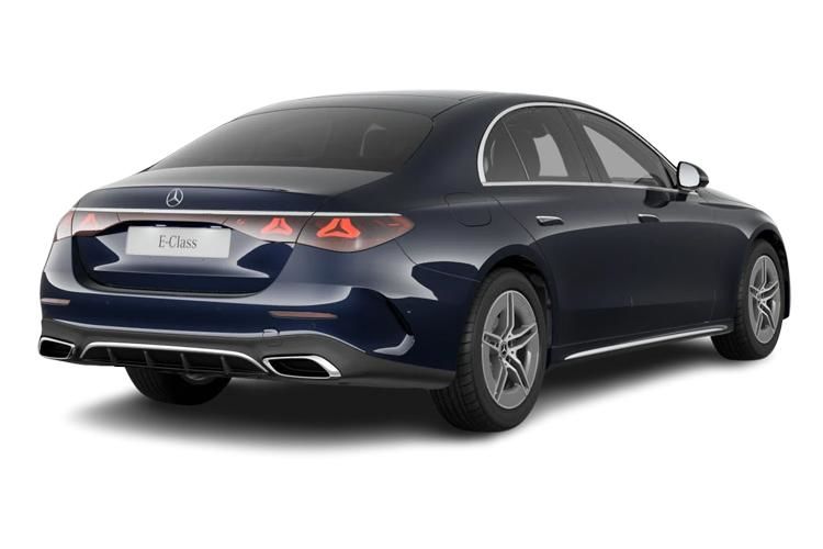 mercedes-benz e class saloon e200 amg line premium plus 4dr 9g-tronic back view