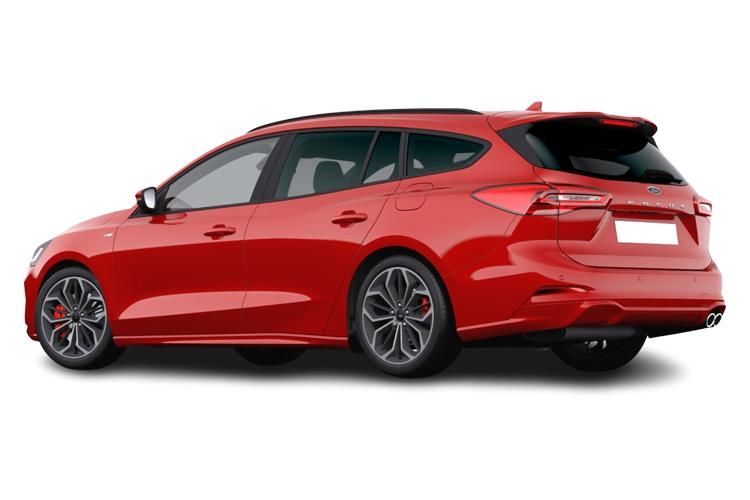 ford focus estate 1.0 ecoboost hybrid mhev st-line 5dr back view