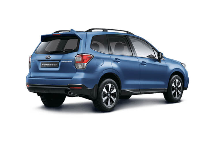 subaru forester estate 2.0i e-boxer touring 5dr lineartronic back view