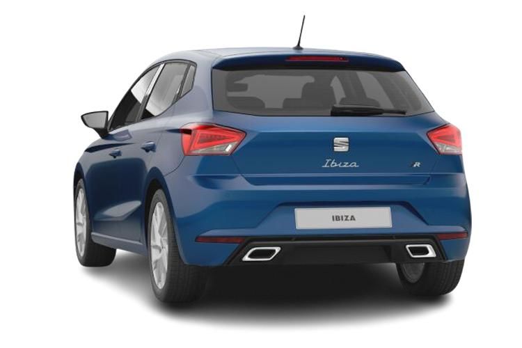 seat ibiza hatchback 1.0 tsi 115 anniversary limited edition 5dr dsg back view