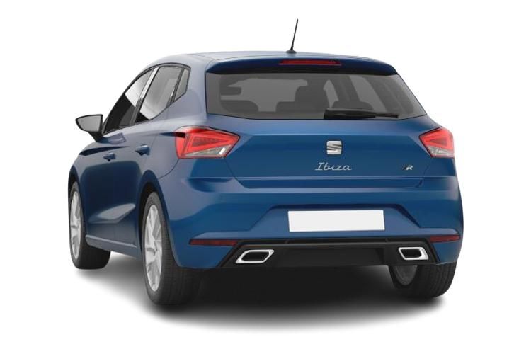 seat ibiza hatchback 1.0 tsi 95 se 5dr back view