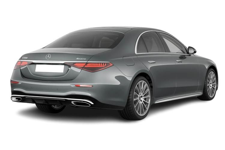 mercedes-benz s class saloon s350d l 313 amg line prem+ executive 4dr 9g-tronic back view