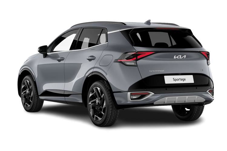 kia sportage 1.6t gdi 48v isg shadow 5dr back view