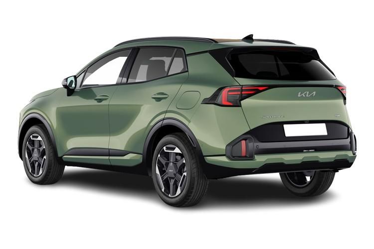 kia sportage 1.6t gdi hev shadow 5dr auto back view
