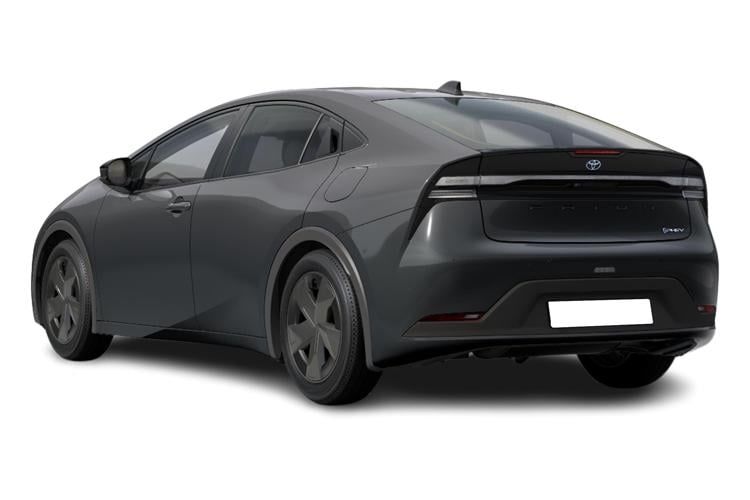 toyota prius hatchback 2.0 phev excel 5dr cvt back view