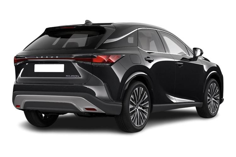 lexus rx 350h 206 f-sport design 5dr e-cvt back view