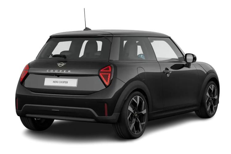 mini cooper hatchback 160kw se exclusive 54kwh 3dr auto back view