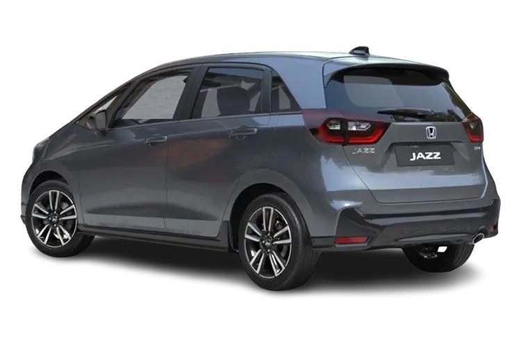 honda jazz hatchback 1.5 i-mmd hybrid crosstar advance 5dr ecvt back view