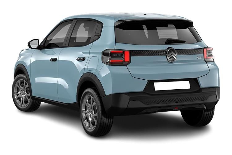 citroen c3 hatchback 1.2 puretech plus 5dr back view