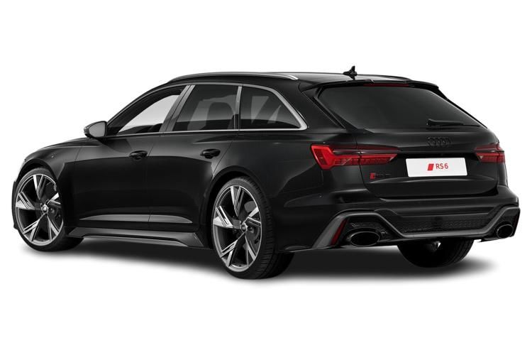 audi rs6 estate rs 6 tfsi qtro performance 5dr tiptronic tech pro back view