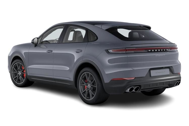 porsche cayenne coupe turbo e-hybrid 5dr tiptronic s [gt package] back view