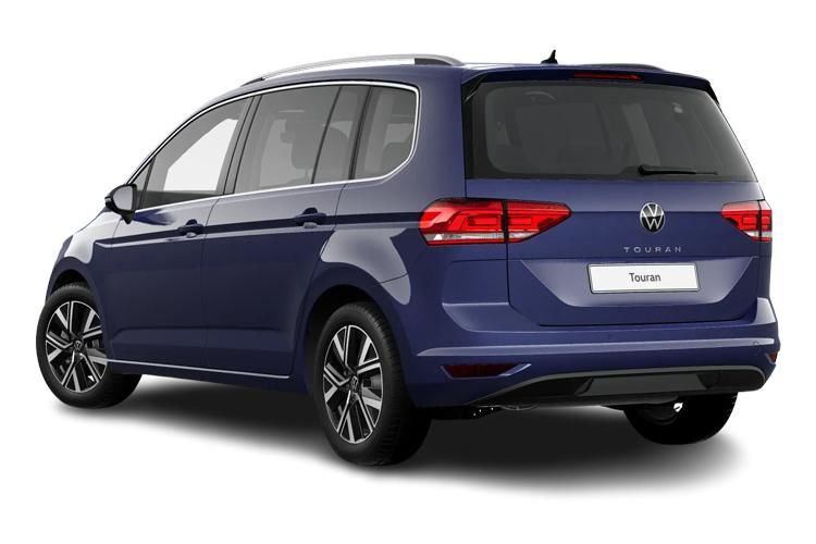 volkswagen touran mpv 1.5 tsi evo match 5dr back view