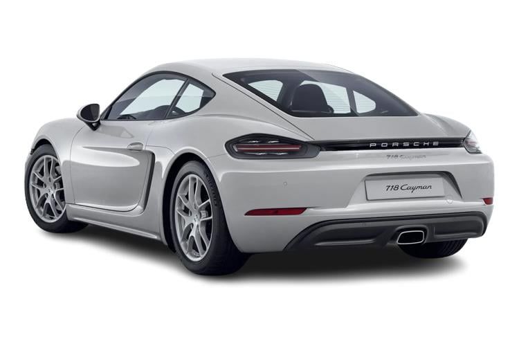 porsche cayman coupe 2.0 style edition 2dr back view