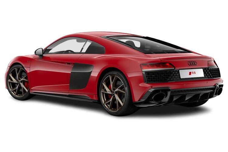 audi r8 coupe 5.2 fsi [570] v10 performance 2dr s tronic rwd back view