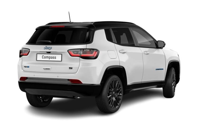 jeep compass 1.5 t4 e-torque hybrid north star 5dr dct back view