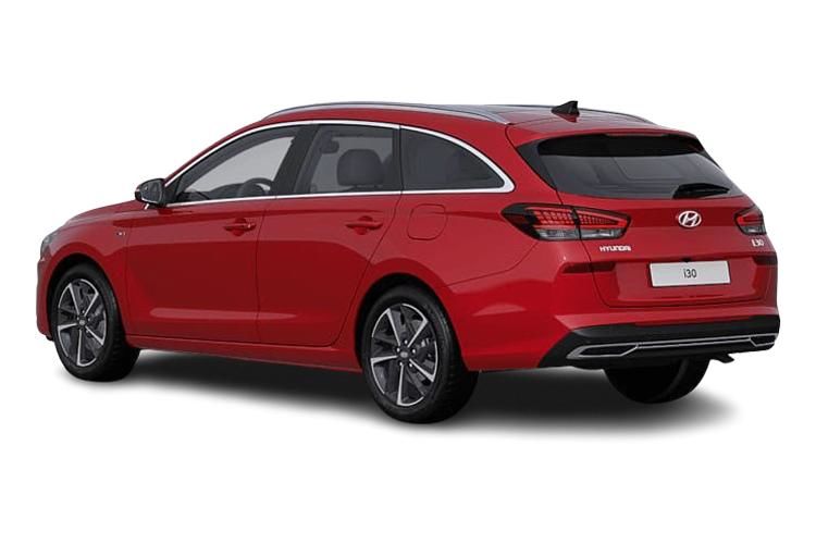 hyundai i30 estate 1.5t gdi 48v hybrid advance 5dr back view