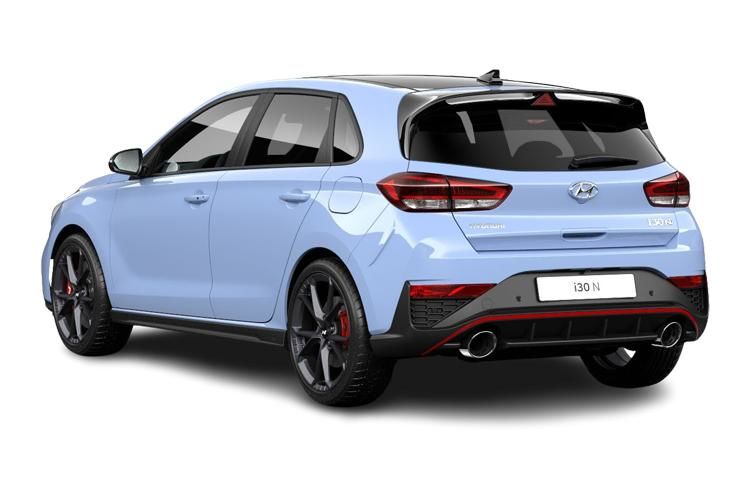 hyundai i30 hatchback 1.5t gdi 48v hybrid advance 5dr back view