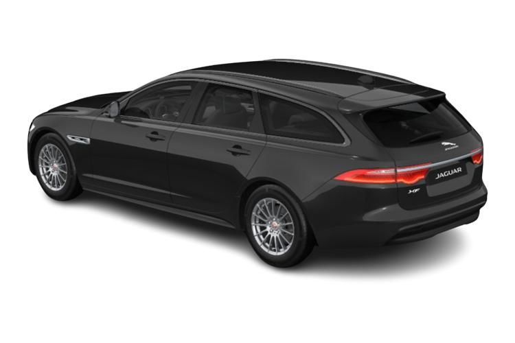 jaguar xf estate 2.0 d200 r-dynamic hse black 5dr auto back view