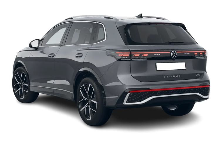 volkswagen tiguan 1.5 tsi ehybrid r-line 5dr dsg back view