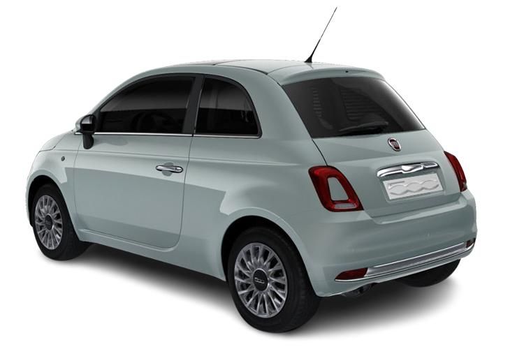 fiat 500 hatchback 70kw 24kwh 3dr auto back view