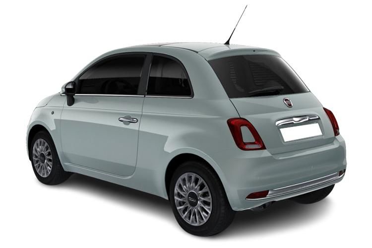 fiat 500 hatchback 87kw la prima 42kwh 3dr auto back view