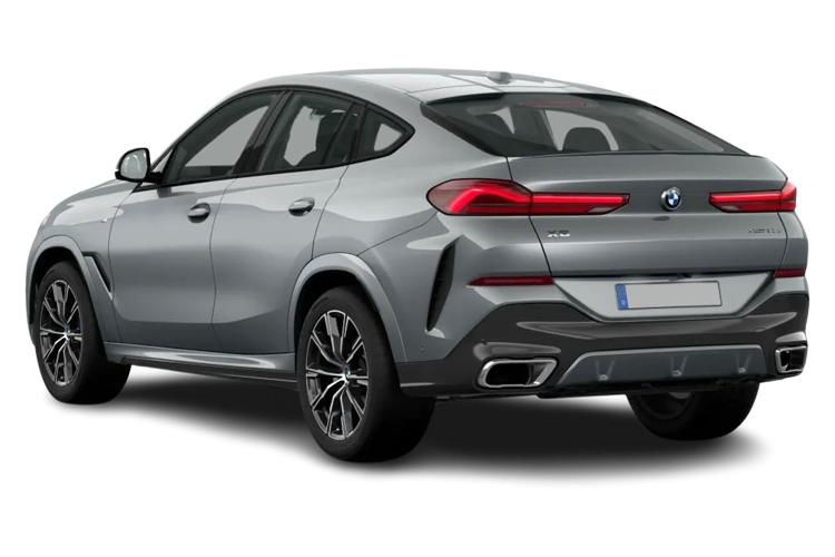 bmw x6 xdrive m60i mht 5dr auto [ultimate pack] back view