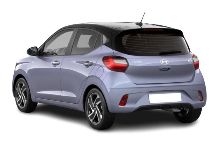 hyundai i10 hatchback 1.2 premium 5dr auto [nav] back view