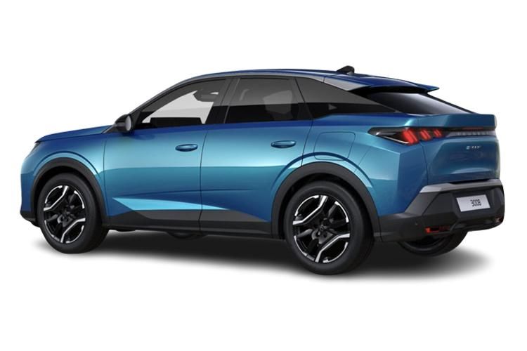 peugeot 3008 157kw gt 73kwh 5dr auto back view