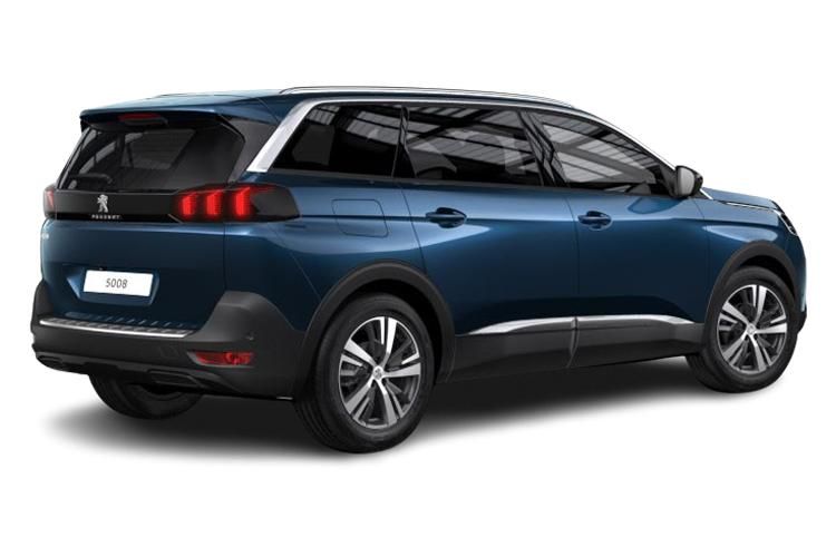 peugeot 5008 157kw allure 73kwh 5dr auto back view