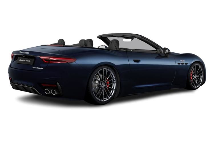 maserati grancabrio convertible 610kw folgore 92kwh 2dr auto back view