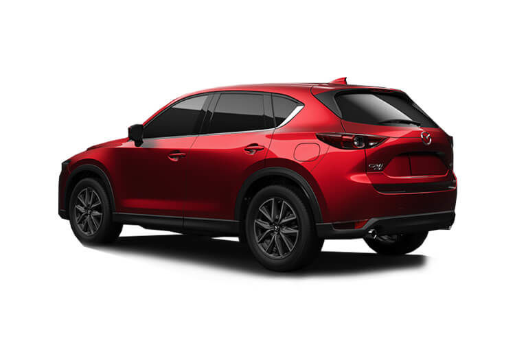 mazda cx-5 2.2d [184] exclusive-line 5dr auto back view