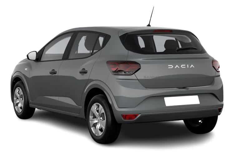 dacia sandero hatchback 1.0 tce bi-fuel journey 5dr back view