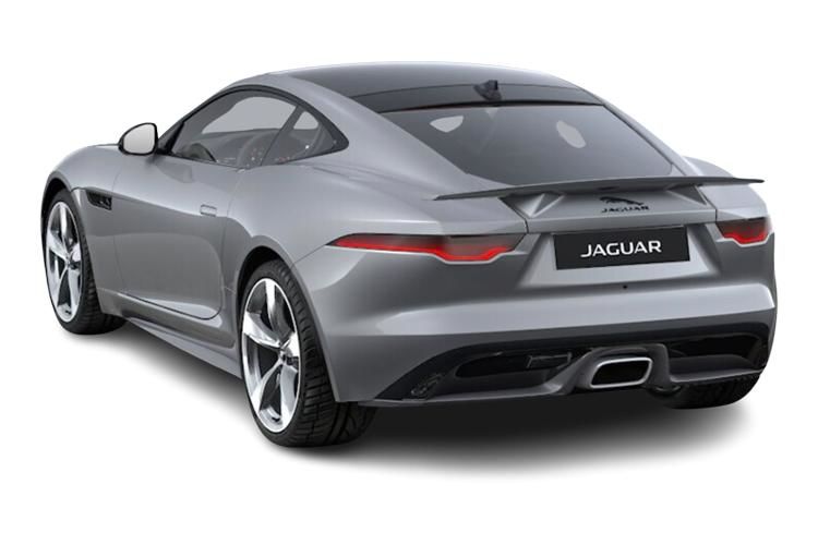 jaguar f-type coupe 5.0 p450 supercharged v8 75 plus 2dr auto awd back view