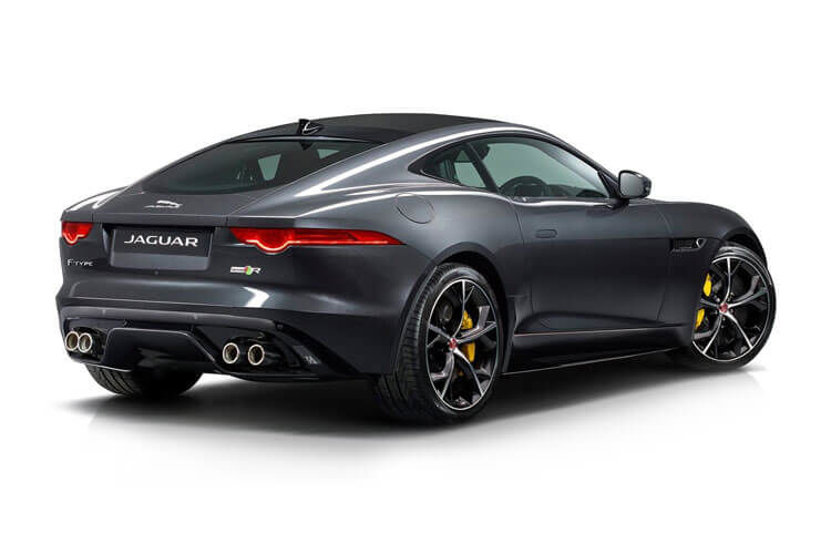 jaguar f-type convertible 5.0 p450 supercharged v8 75 2dr auto awd back view