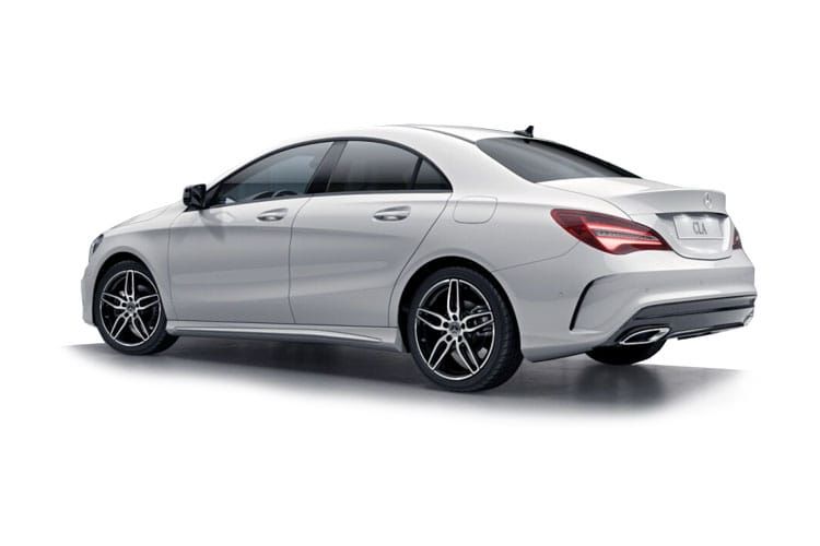 mercedes-benz cla saloon cla 250+ 200kw eq amg line prem ed 85kwh 4dr auto back view