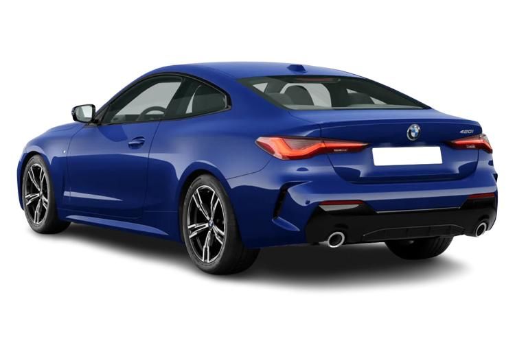 bmw 4 series coupe 420i m sport 2dr step auto back view