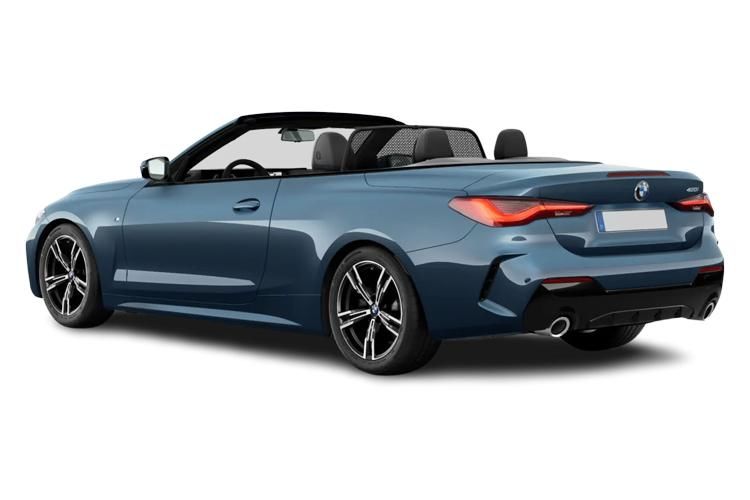 bmw 4 series convertible 420i m sport 2dr step auto back view