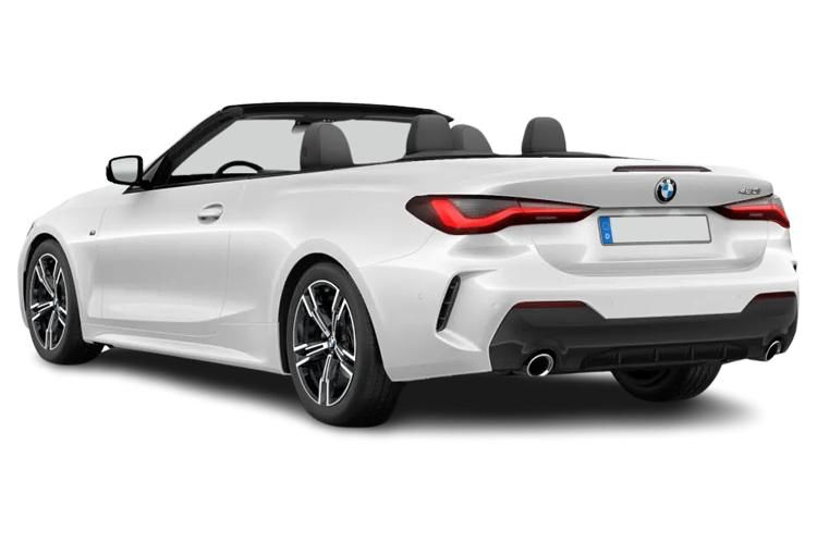 bmw 4 series convertible 420i m sport pro edition 2dr step auto back view