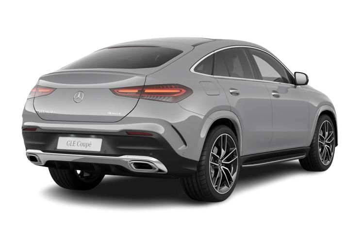 mercedes-benz gle coupe gle 400e 4matic amg line premium + 5dr 9g-tronic back view