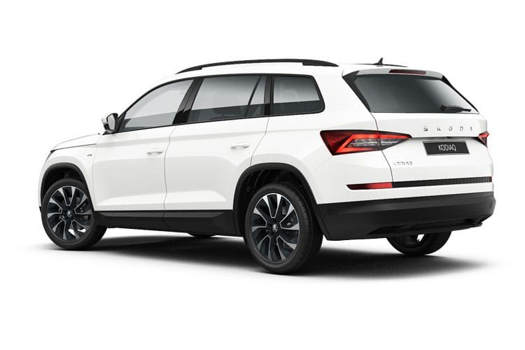 skoda kodiaq estate 2.0 tsi 204 se l 4x4 5dr dsg [7 seat] back view