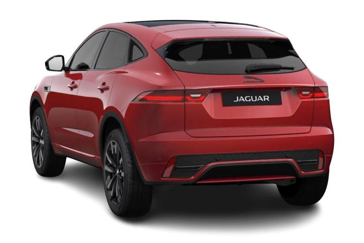 jaguar e-pace 1.5 p300e r-dynamic se black 5dr auto back view