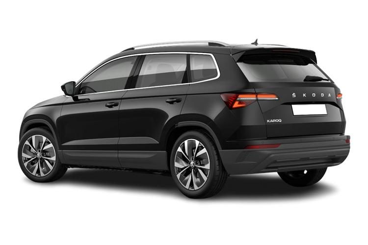 skoda karoq estate 1.5 tsi sportline edition 5dr dsg back view