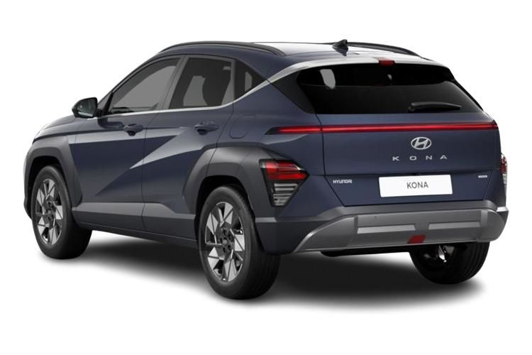 hyundai kona hatchback 1.0t 100 advance 5dr back view