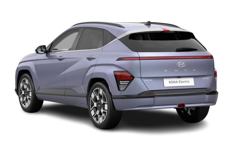hyundai kona hatchback 1.0t 100 n line 5dr back view