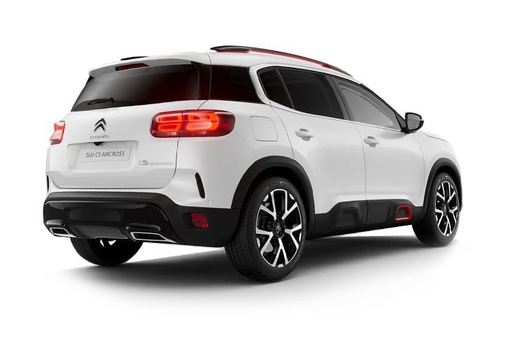 citroen c5 aircross 1.5 bluehdi max edition eat8 back view